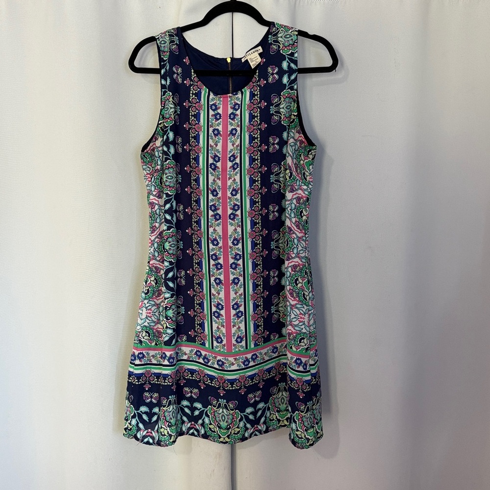 Artisan Ny Navy Floral Dress